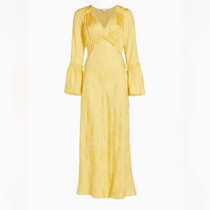 LoveShackFancy Katina Silk Jacquard Dress